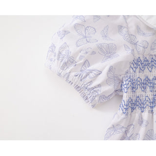 スモッキングバタフライワンピース 90cm~140cm