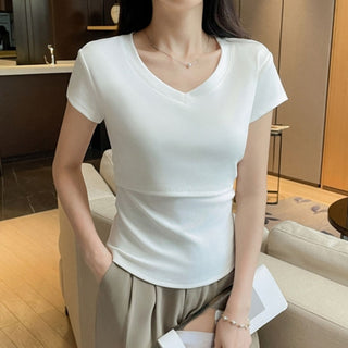 【マタニティ】授乳コットンTシャツ　M～2XL