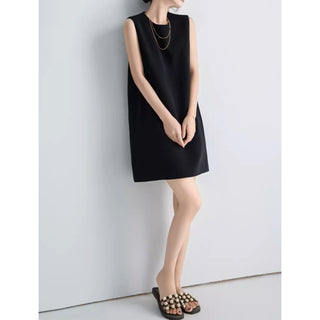 【マタニティもOK】フォーマルブラックワンピース　S～XL