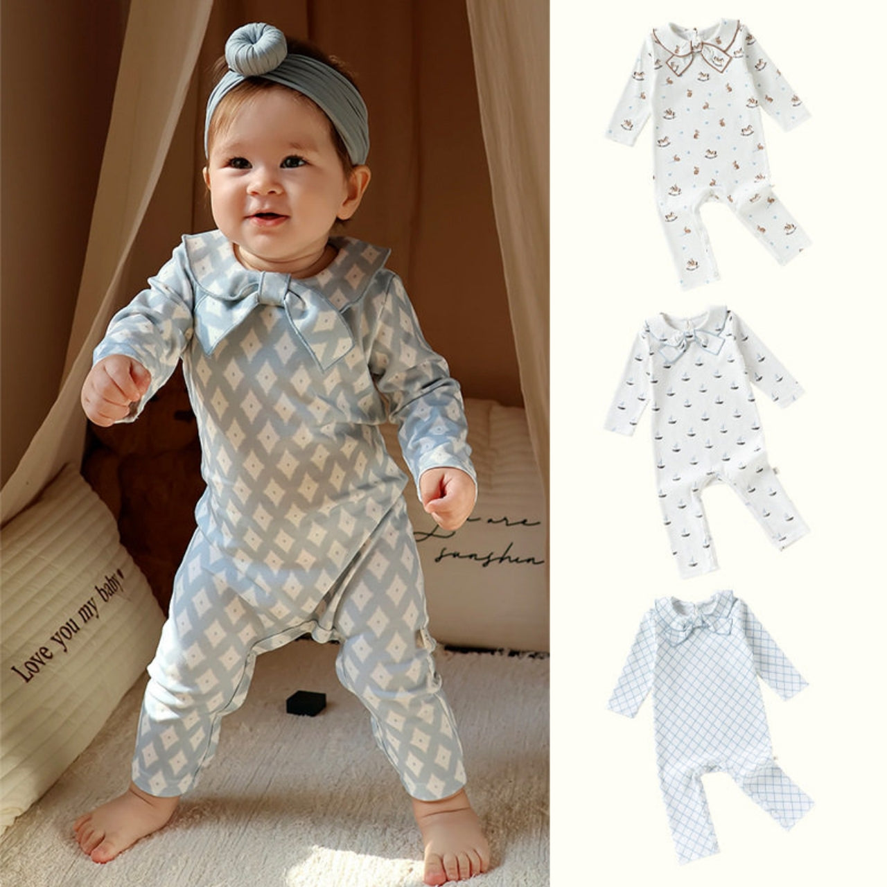 Birinit petit ロンパース 18-24m Birinit Petit (ビリニット)｜le lis blanc(ルリブロン) ・ インポート