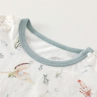 クラシカルパターンコットンセットアップ 70cm~110cm