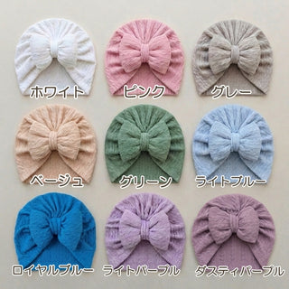 ビッグリボン　ヘアバンド