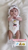 くまちゃんロイヤルロンパース60〜90cm